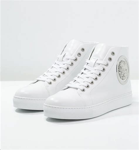 versace chaussure blanche|versace shoes bloomingdale.